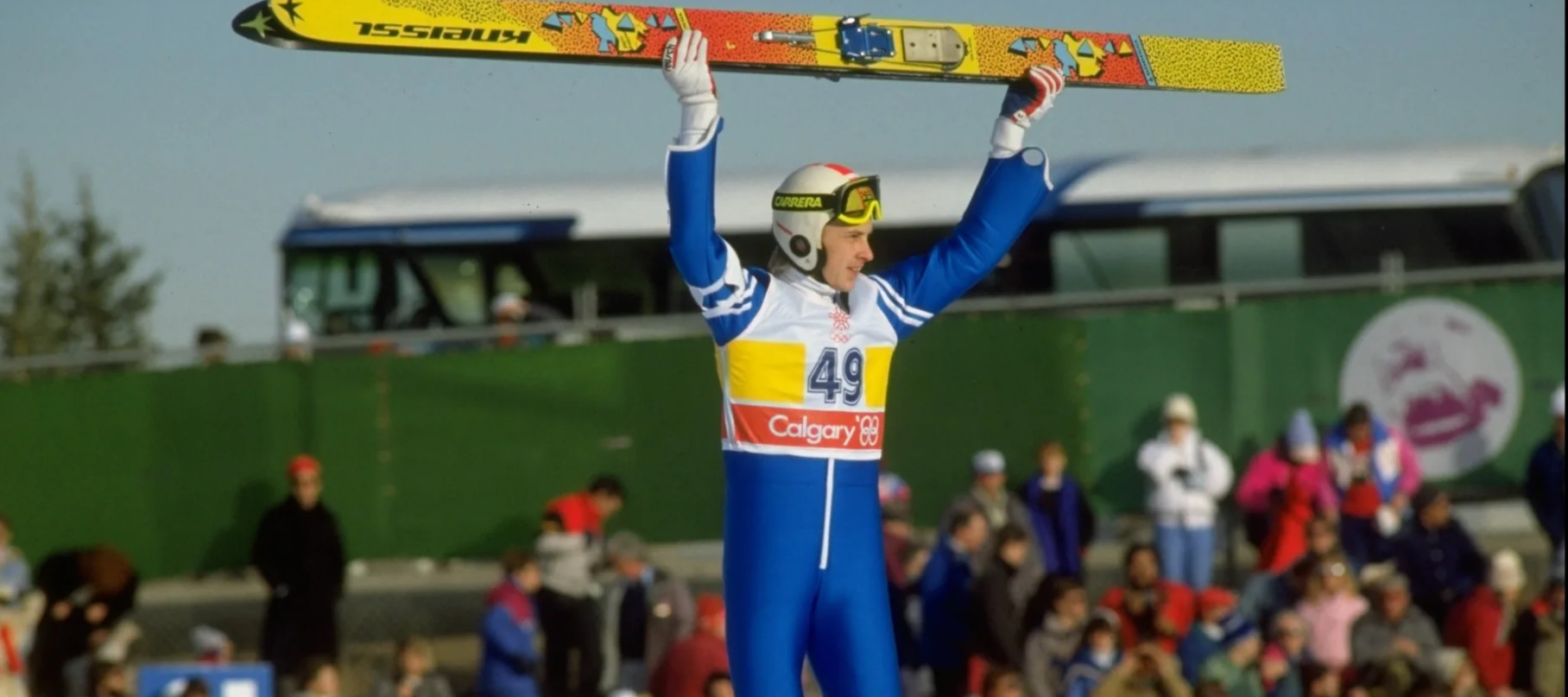 尼凯宁出生于1963年,在1984年萨拉热窝冬奥会上,他以两个近乎完美的