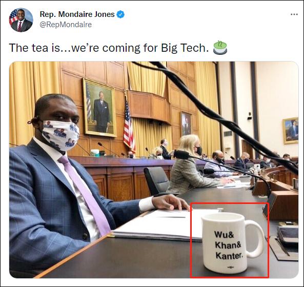 美国国会议员琼斯的推特截图