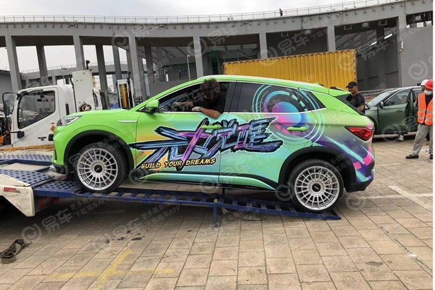 2021广州车展探馆比亚迪元plus改装车