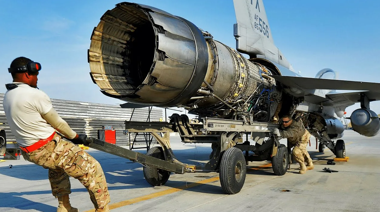 一直被模仿从来未被超越美国f110航空发动机