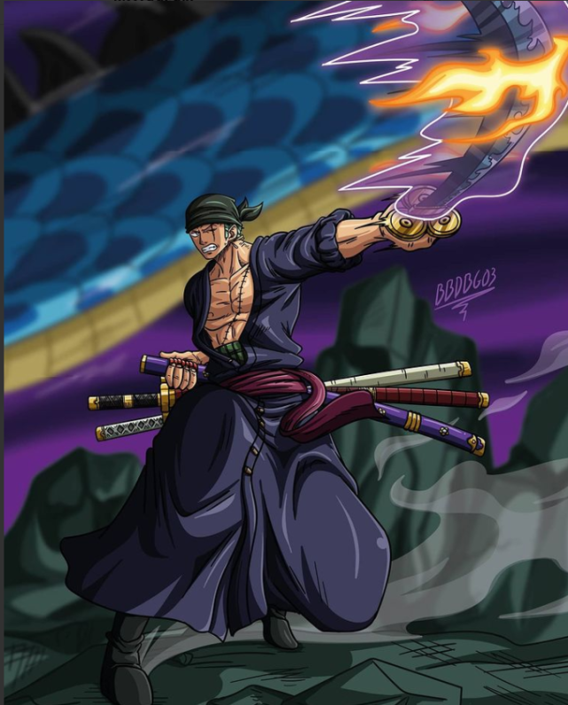 海贼王1032话:烬的72变让索隆头疼,阎魔成索隆逆转的杀手锏|索隆|魔刀|杀手锏_新浪新闻