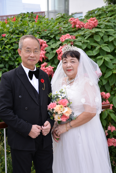 最美婚纱照长啥样香蜜湖街道150对老人重温幸福时光