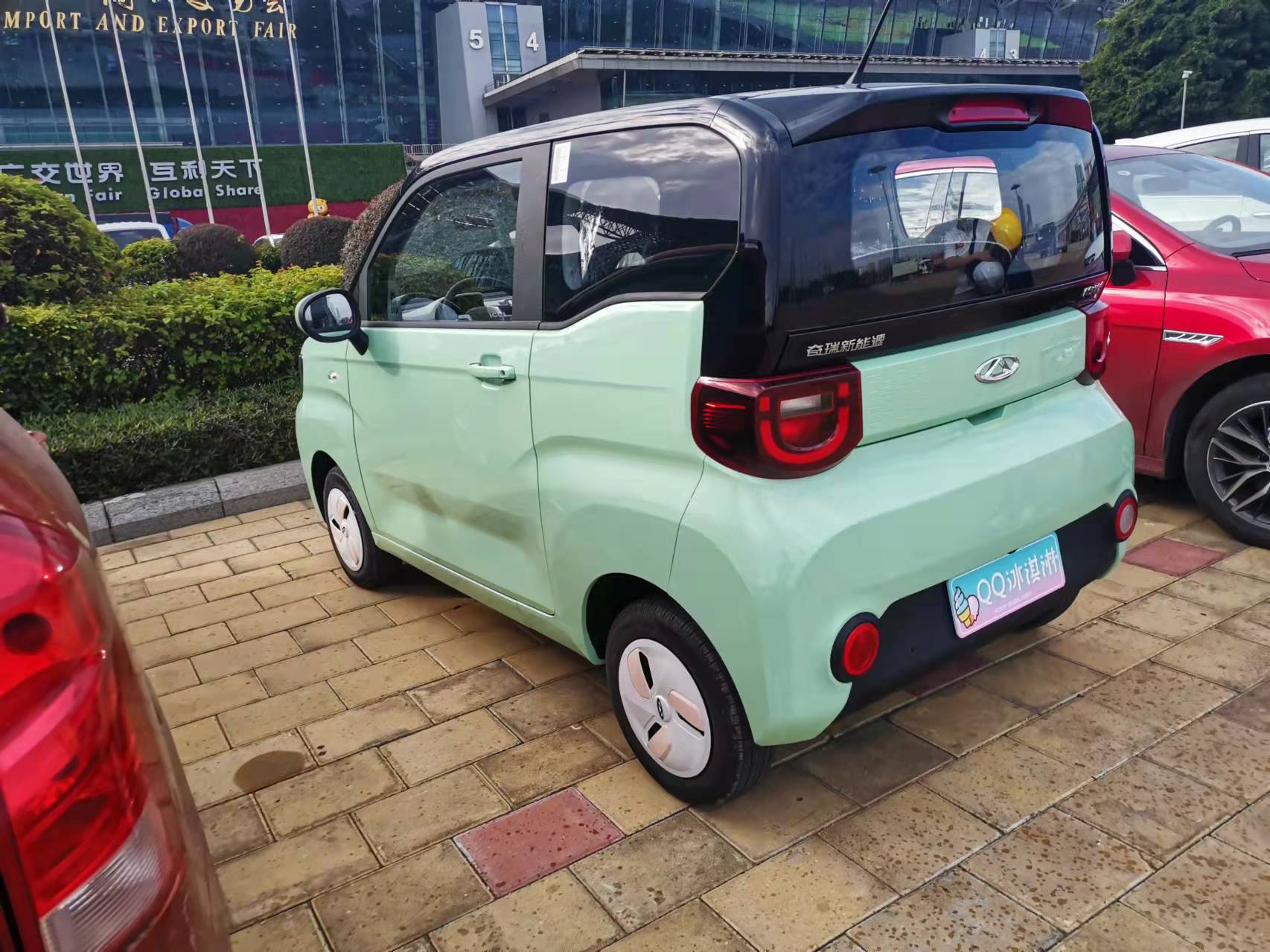 2021广州车展探馆奇瑞qq冰淇淋