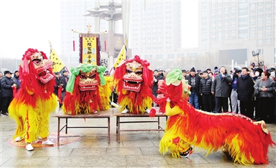 北仓随驾狮子(图)|舞蹈_新浪财经_新浪网