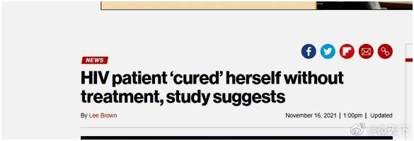 再现医学奇迹？科学家发现第二例自愈艾滋病毒感染者休闲区蓝鸢梦想 - Www.slyday.coM
