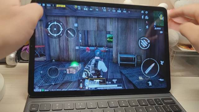 小米平板5pro吃鸡实测8扬声器环绕立体声真的好有氛围感