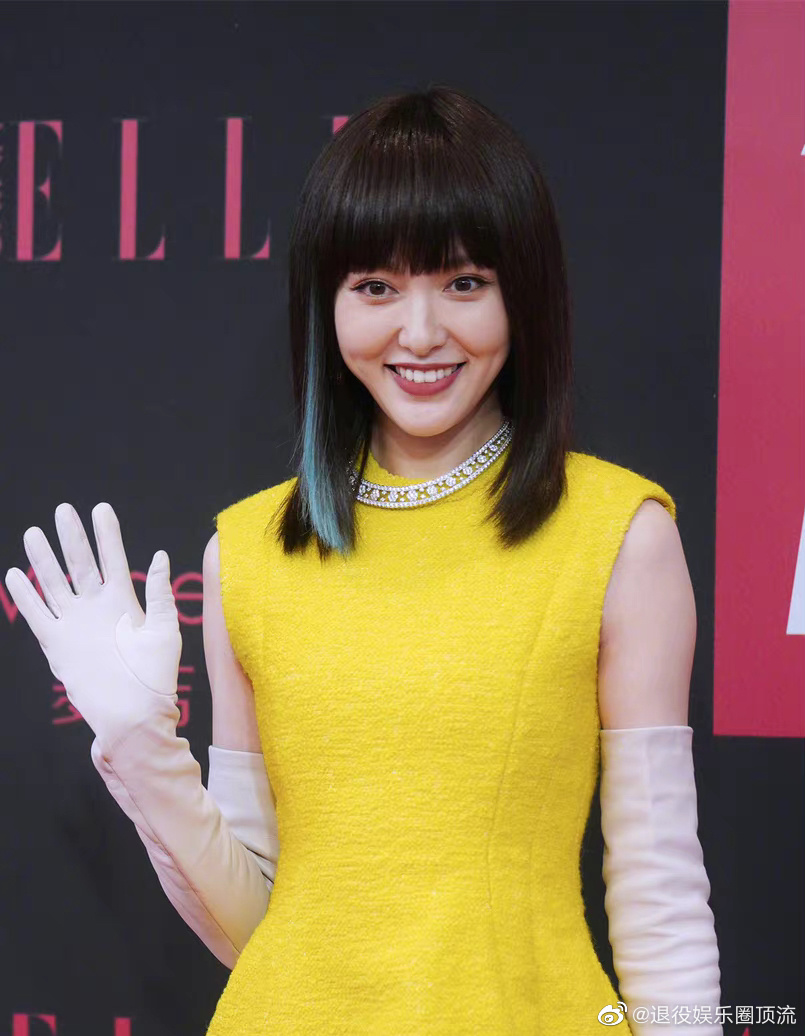 真生图视觉中国发布的elle红毯女明星生图