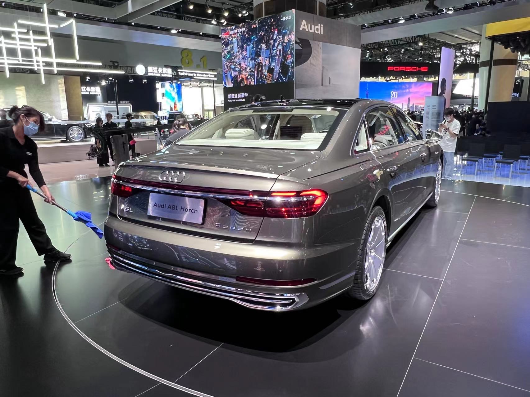 广州车展丨旗舰中的旗舰!全新奥迪a8horch创始人版专为中国而来