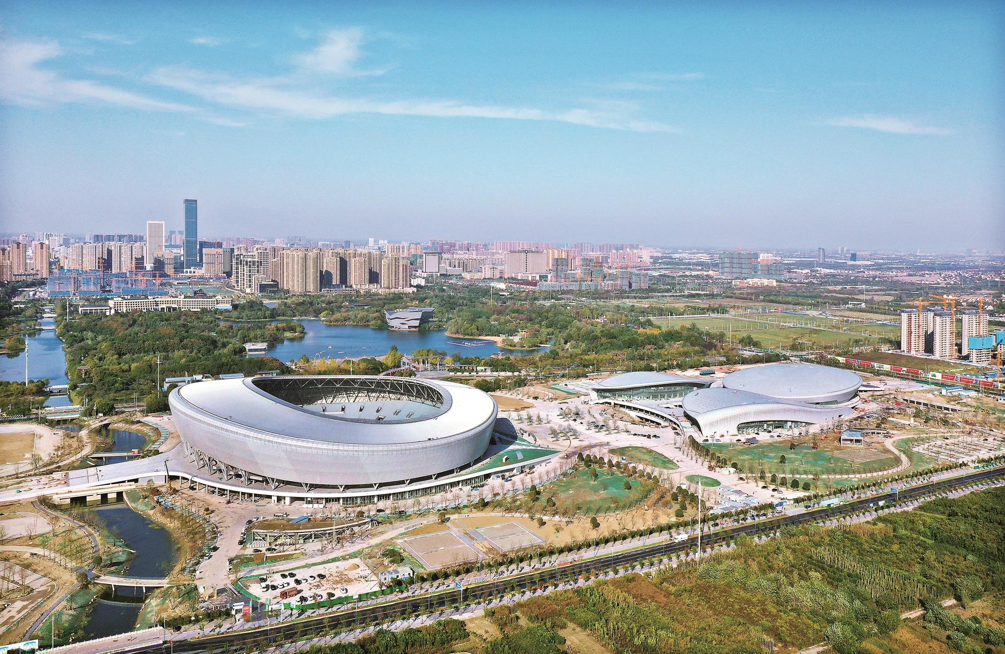 泰州体育公园将于今年底交付使用