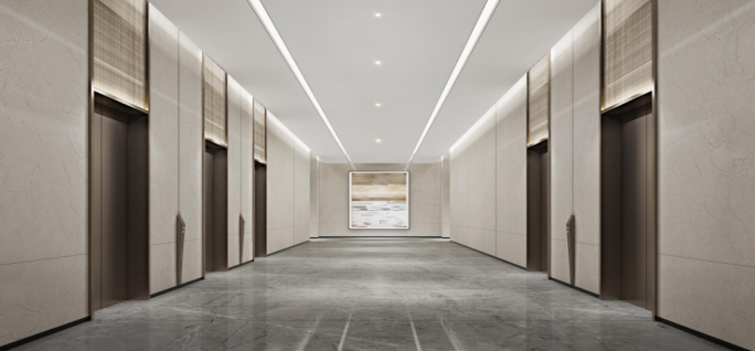 商务办公的品质感从大堂开始