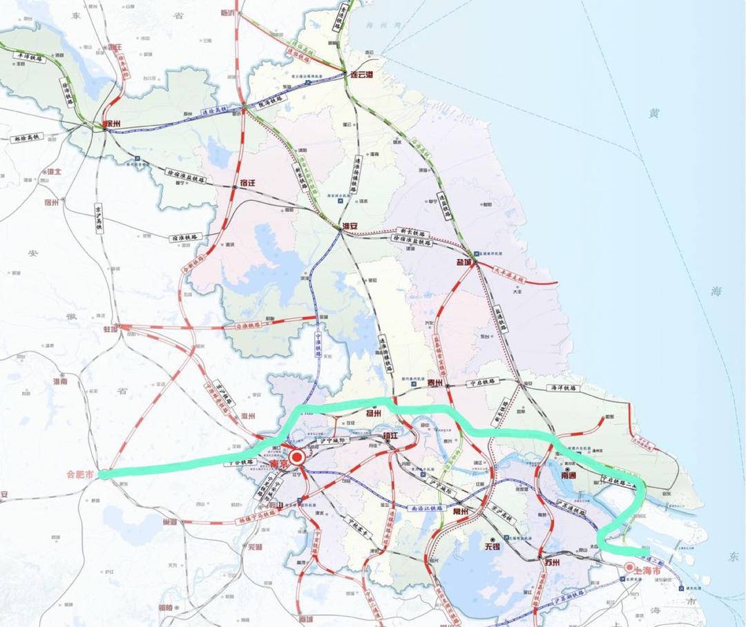 国家发改委正式批复新建北沿江高铁可研报告