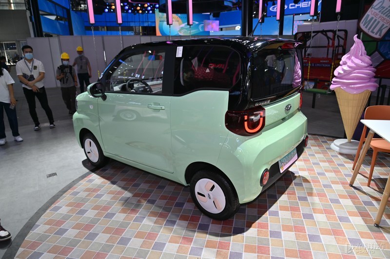 2021广州车展奇瑞qq冰淇淋亮相