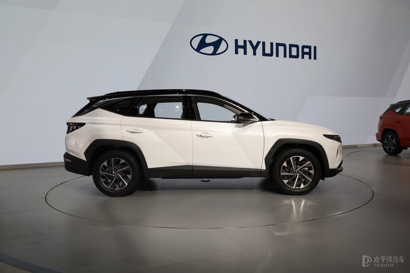 2021广州车展北京现代途胜l混动版亮相