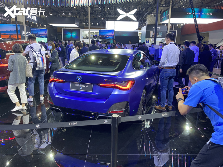 2021广州车展:宝马i4 m50正式亮相展台