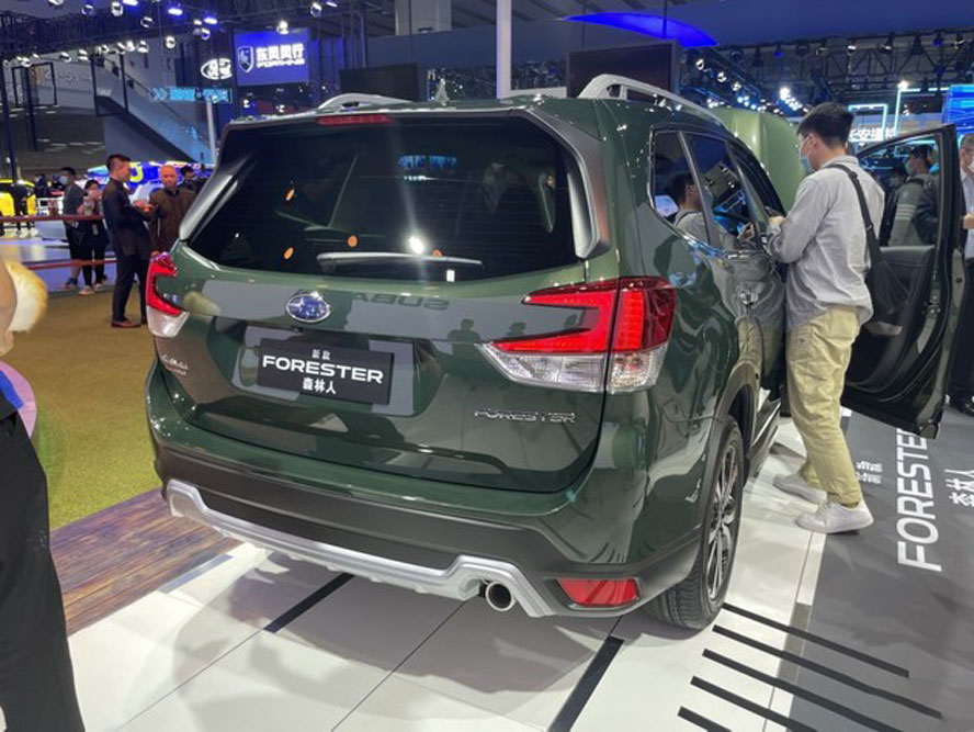 2021广州车展新款斯巴鲁森林人售2238万起