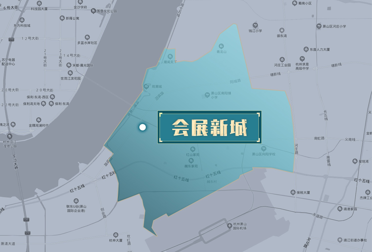 年度杭州城市封面:会展新城登场 124万方大会展中心已打下第一桩