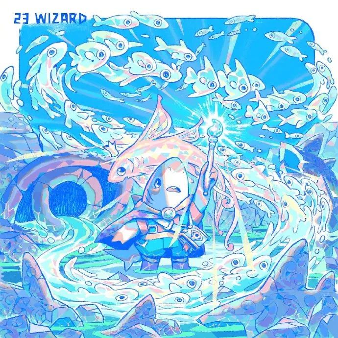 拟人化鲨鱼情景剧!五彩缤纷的蓝色太厉害了!__财经头条