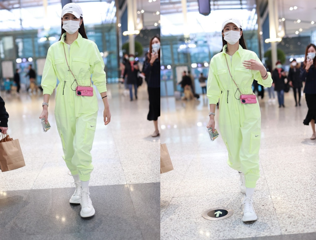 沈梦辰穿得也太可爱了吧，看着真不像32岁的人，说20岁都有人信休闲区蓝鸢梦想 - Www.slyday.coM