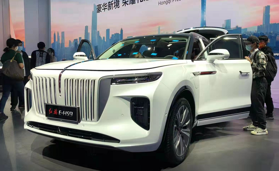 红旗新款e-hs9长续航版正式上市 售价58.98万元起-新浪汽车