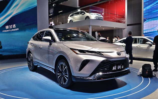 2021广州车展设计更别致抢先实拍广汽丰田venza威飒