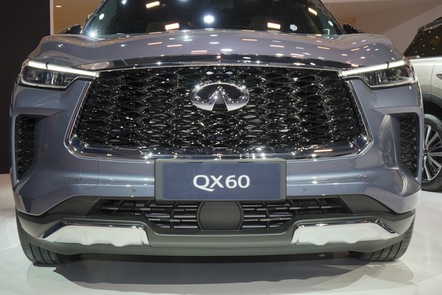 2021广州车展:实拍全新一代英菲尼迪qx60
