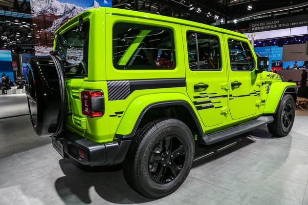 限量200辆直接抢光 实拍牧马人高地阿拉斯加极光绿特别版