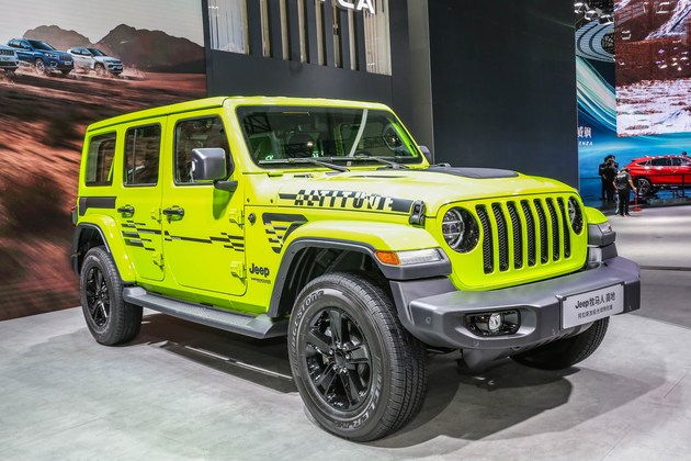 限量200辆直接抢光 实拍牧马人高地阿拉斯加极光绿特别版