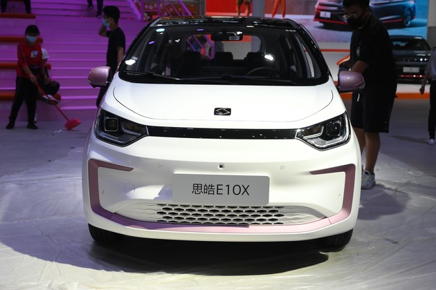 2021广州车展实拍新款思皓e10x花仙子更具青春活力