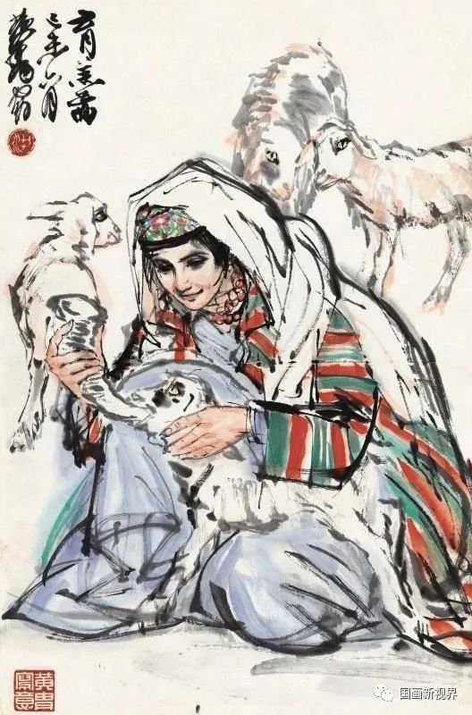 新疆姑娘美极了