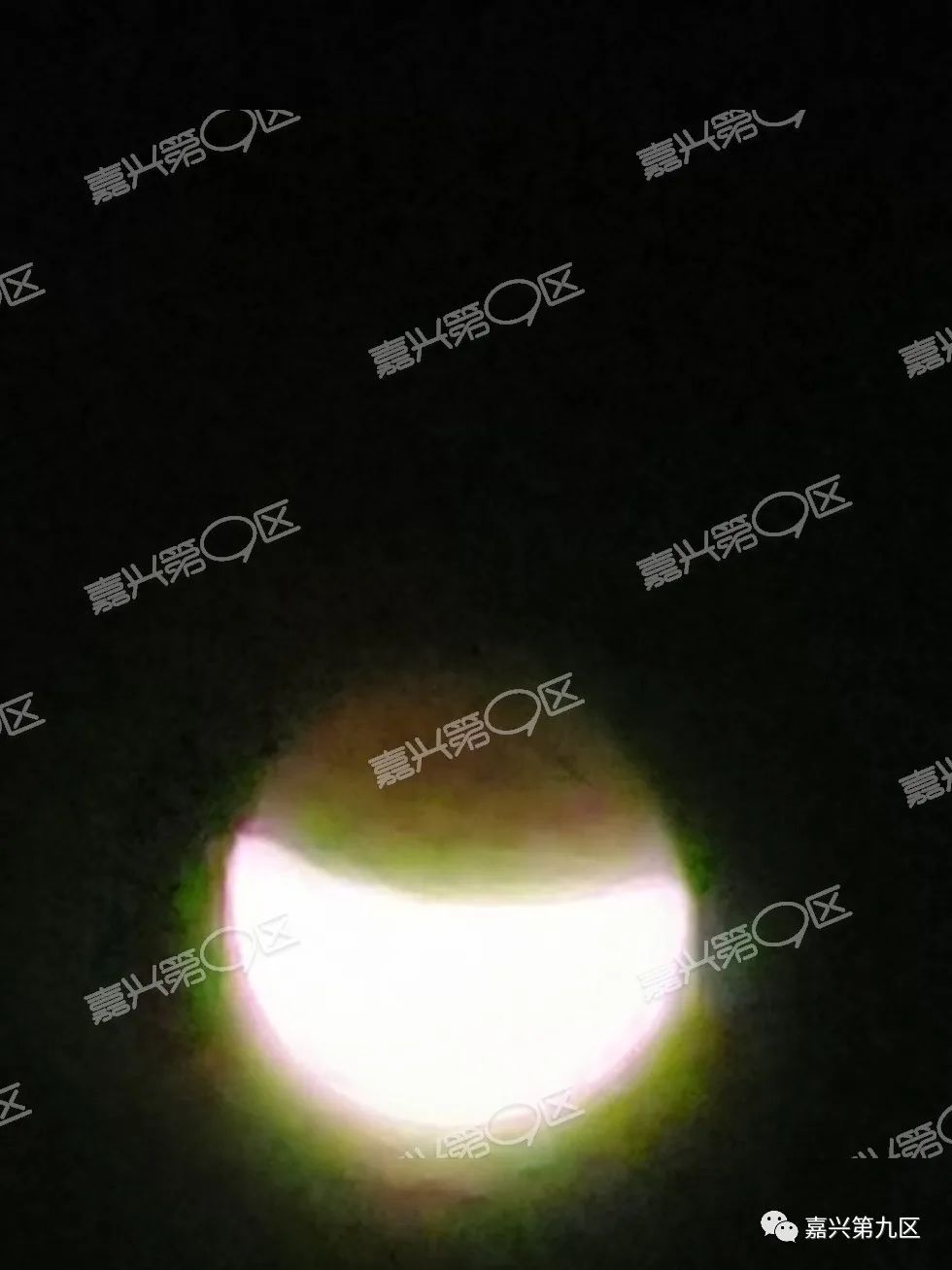 近600年一见的月偏食，嘉兴人朋友圈刷屏了！照片拍得也太美了吧～休闲区蓝鸢梦想 - Www.slyday.coM