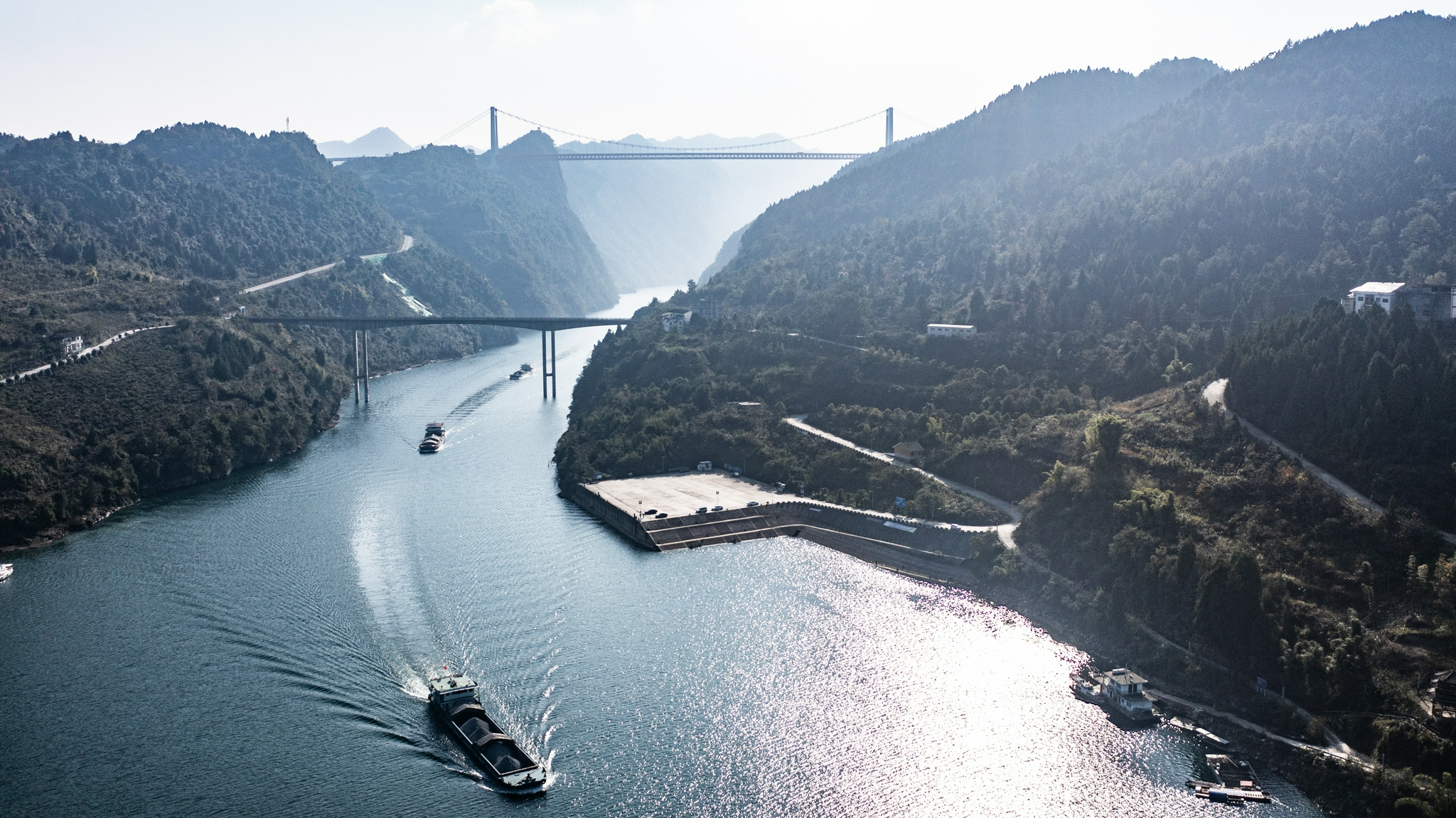 “通江达海”——贵州“黄金水道”恢复畅通休闲区蓝鸢梦想 - Www.slyday.coM