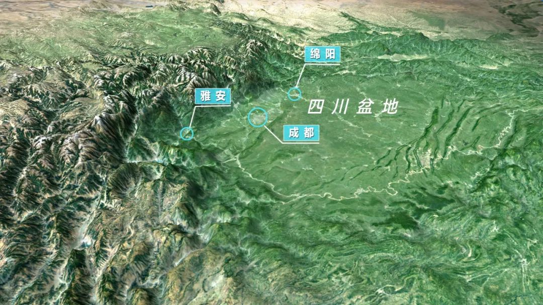 四川盆地在这里太阳是稀客盆地变水盆