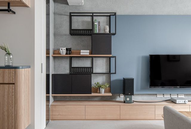 入户没玄关?学学他家的做法,还能多出一间房,储物设计绝了!休闲区蓝鸢梦想 - Www.slyday.coM