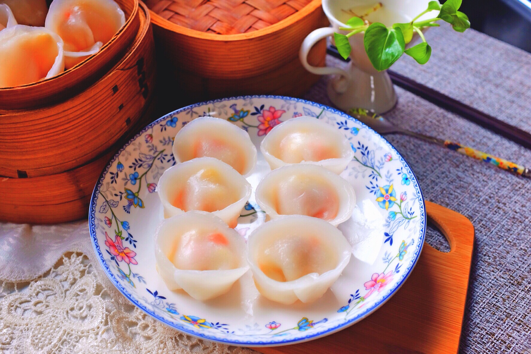 饺子还可以包成元宝形状寓意好晶莹剔透颜值高