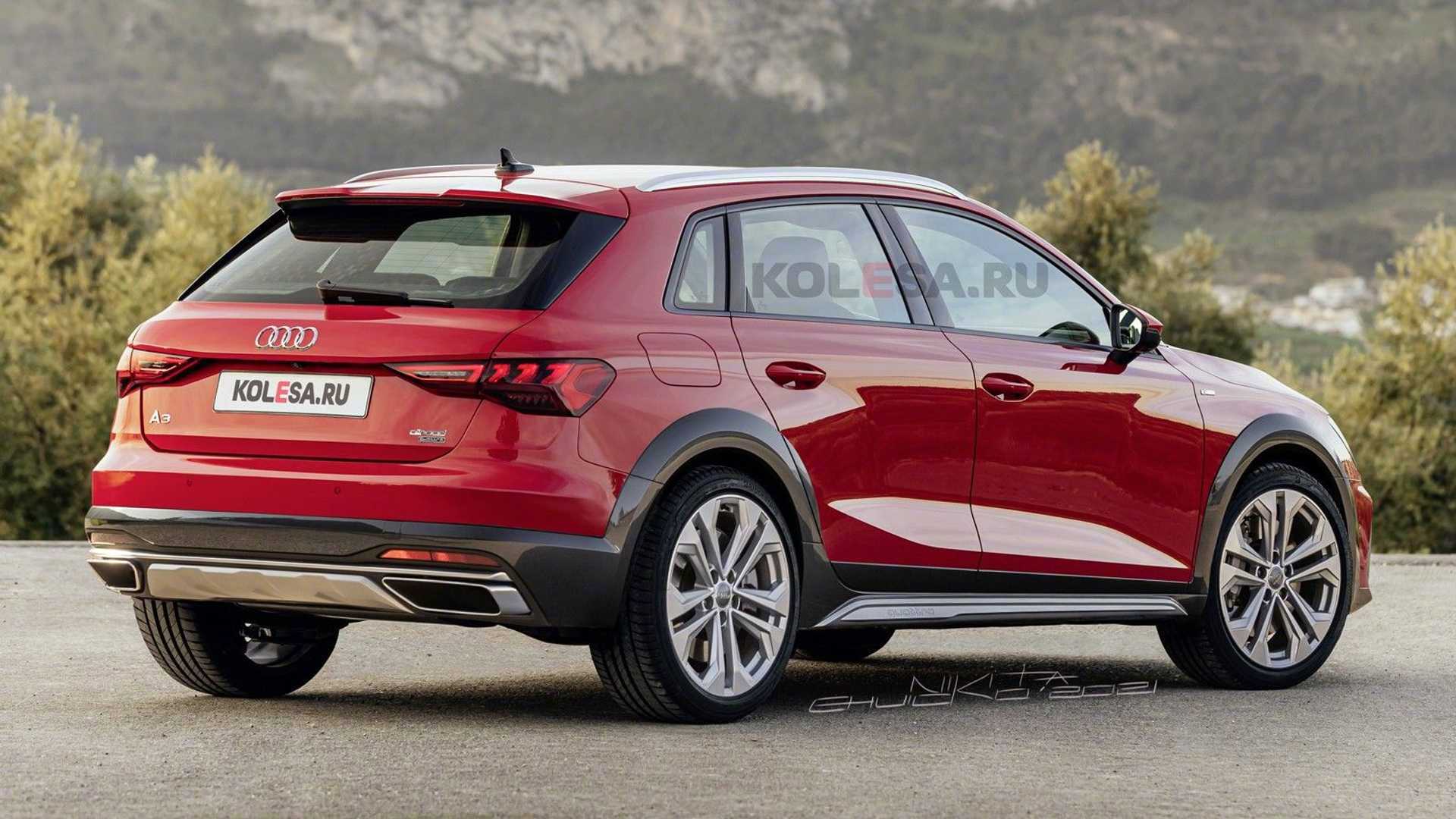 外媒绘制奥迪a3allroad渲染图新车预计2022年发布