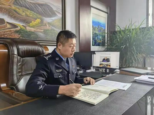 冰城公安各县(市)局长学习贯彻十九届六中全会精神休闲区蓝鸢梦想 - Www.slyday.coM