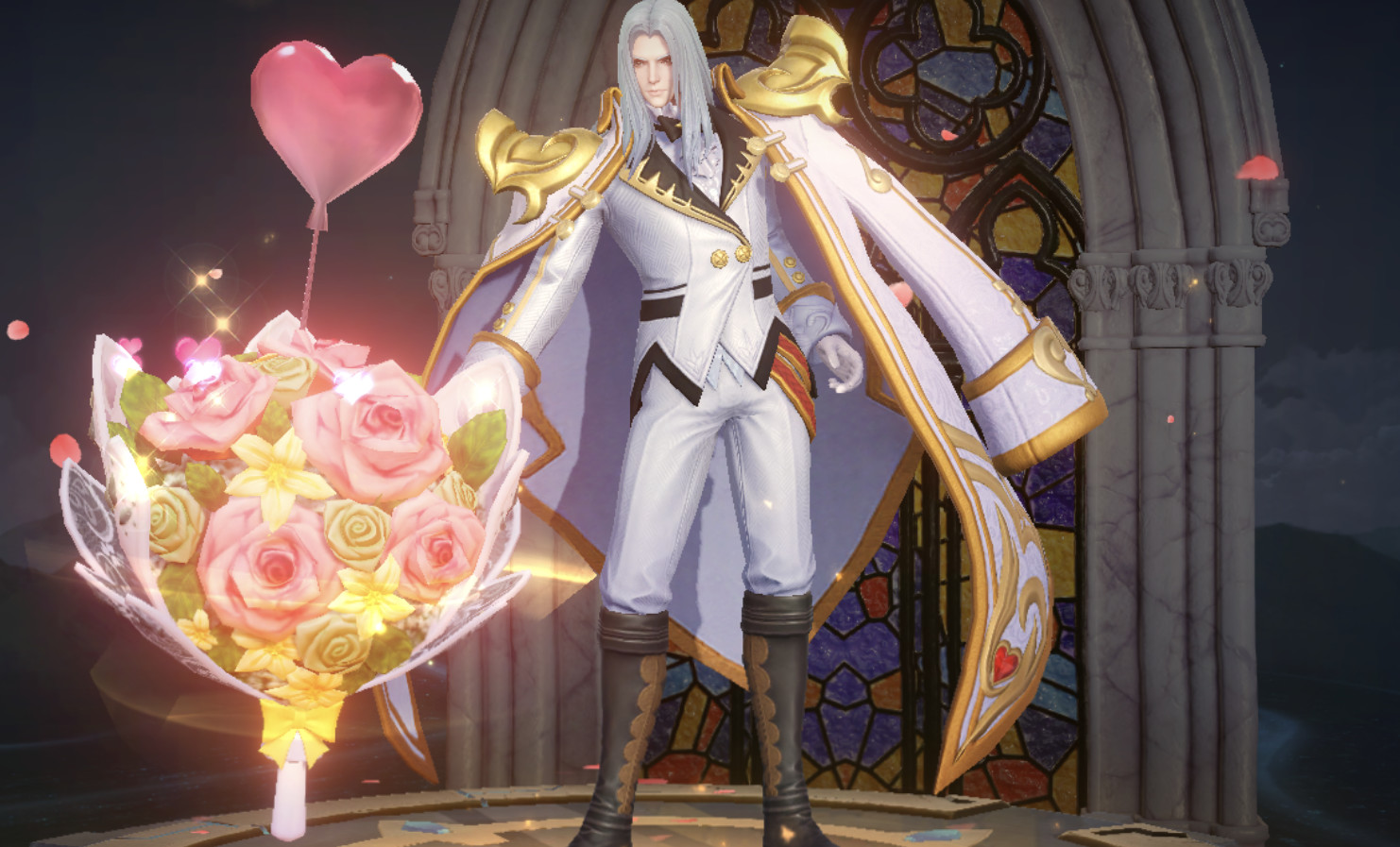 这两款限定皮肤也就是小乔的纯白花嫁和周瑜的真爱至上,然后虽然现在