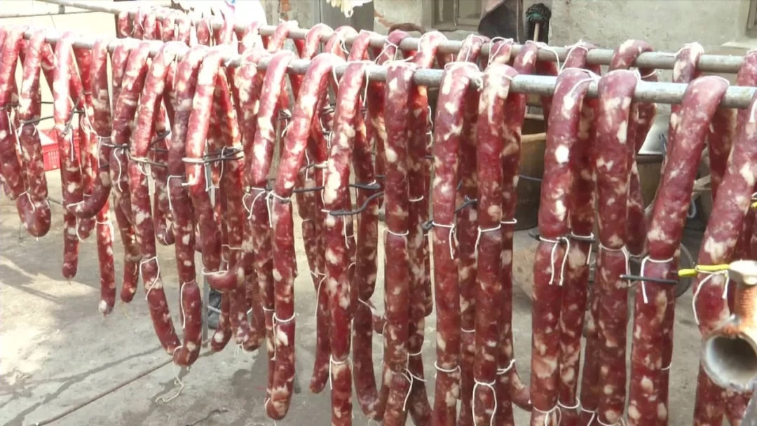 寒冬季节,扬州邵伯香肠,你吃过吗?