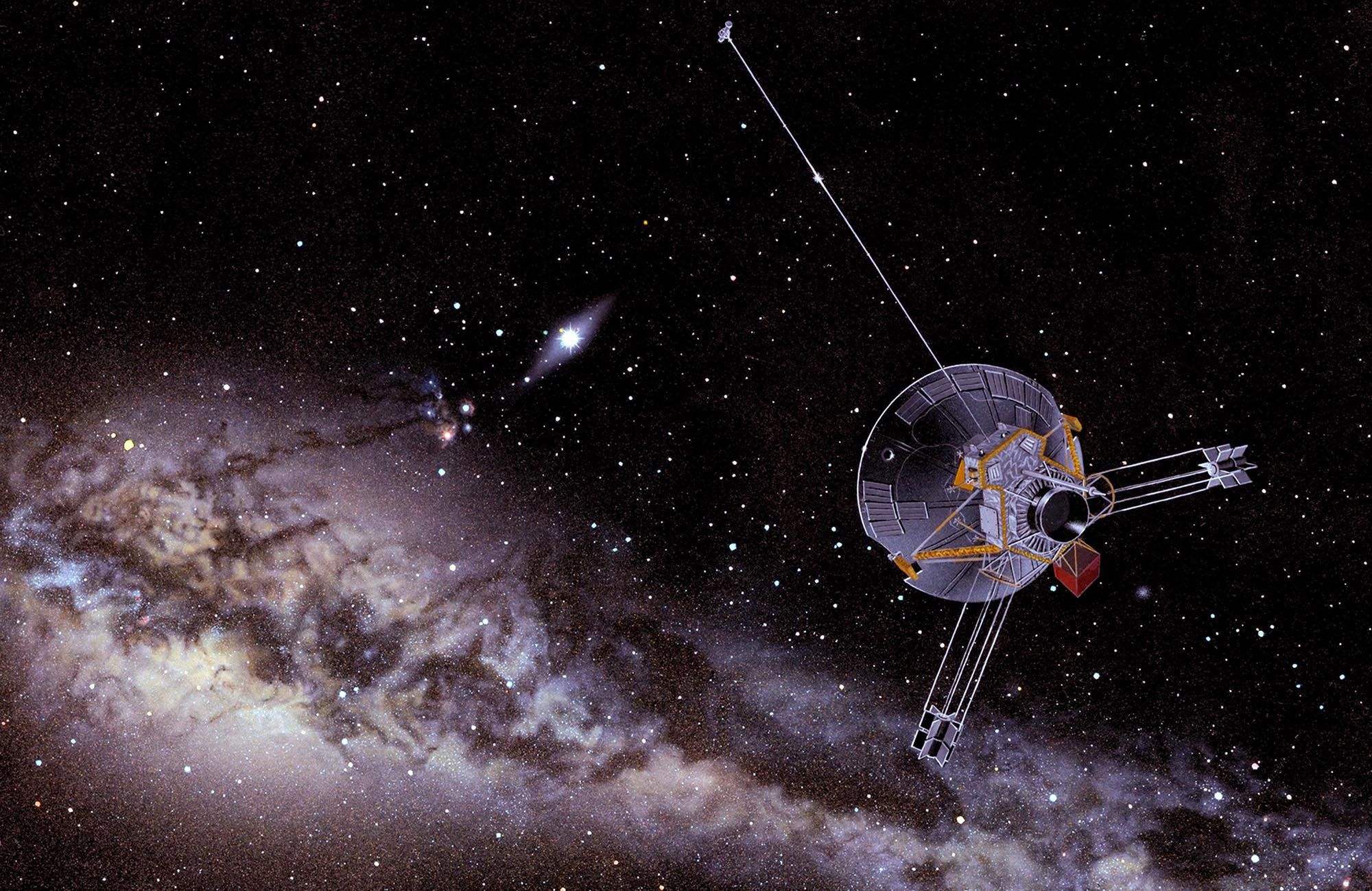 193亿公里外旅行者二号星夜兼程74万年后抵达比邻星