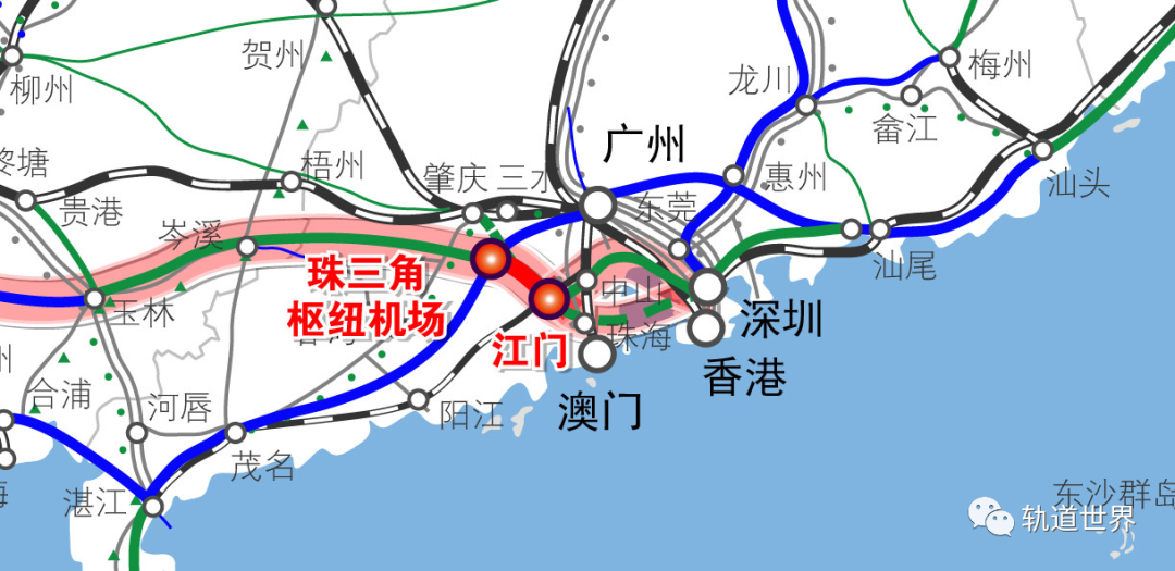 超百亿 珠海至肇庆高铁江门至珠三角枢纽机场段站前工程施工总价承包中标结果__财经头条