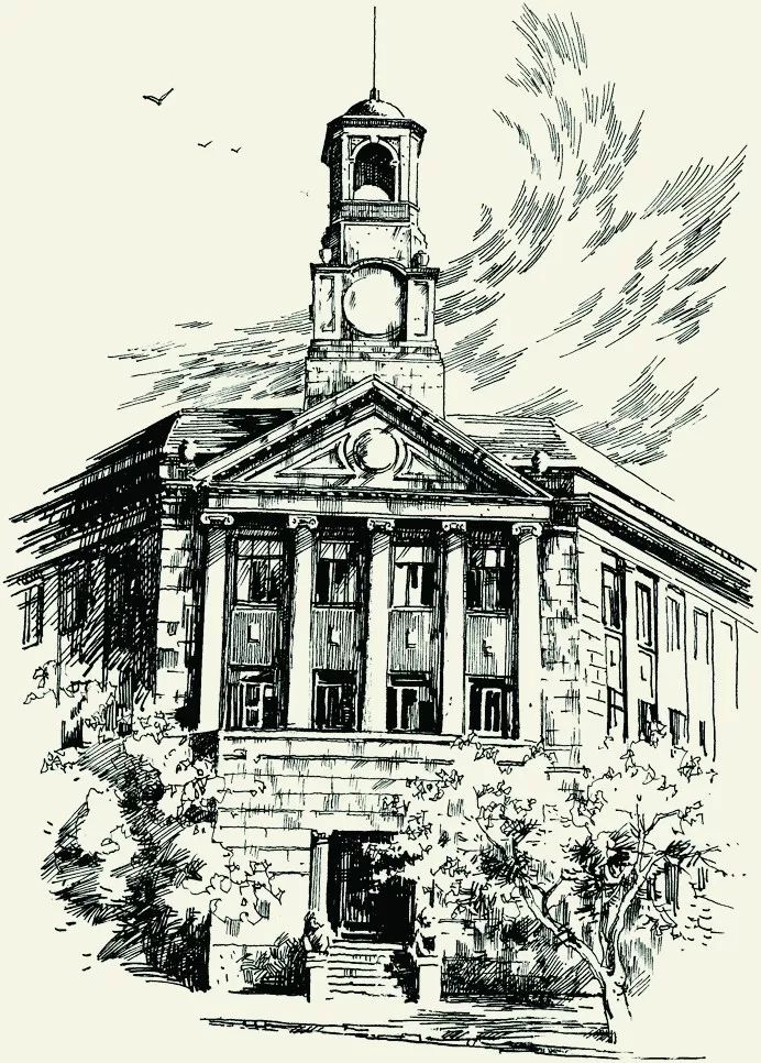 寻访青岛老建筑,就从这位艺术家的钢笔画开始吧!