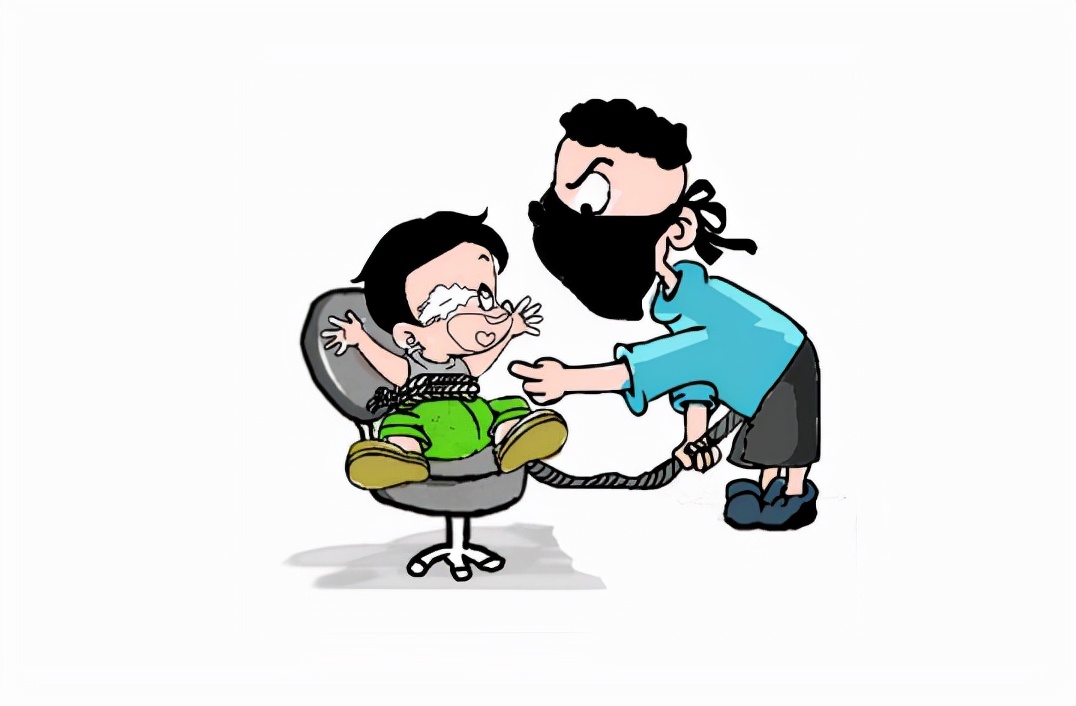 1999年河南一摩托车故意撞倒男童假装送医实则绑架勒索50万