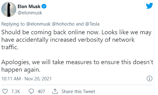 数百名车主因断网被锁车外 马斯克：将确保此类事件不再发生休闲区蓝鸢梦想 - Www.slyday.coM