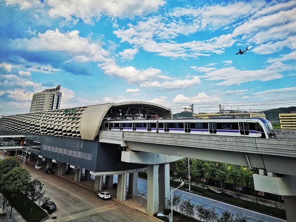 重庆轨道交通10号线长河站 钟可臻&nbsp;摄