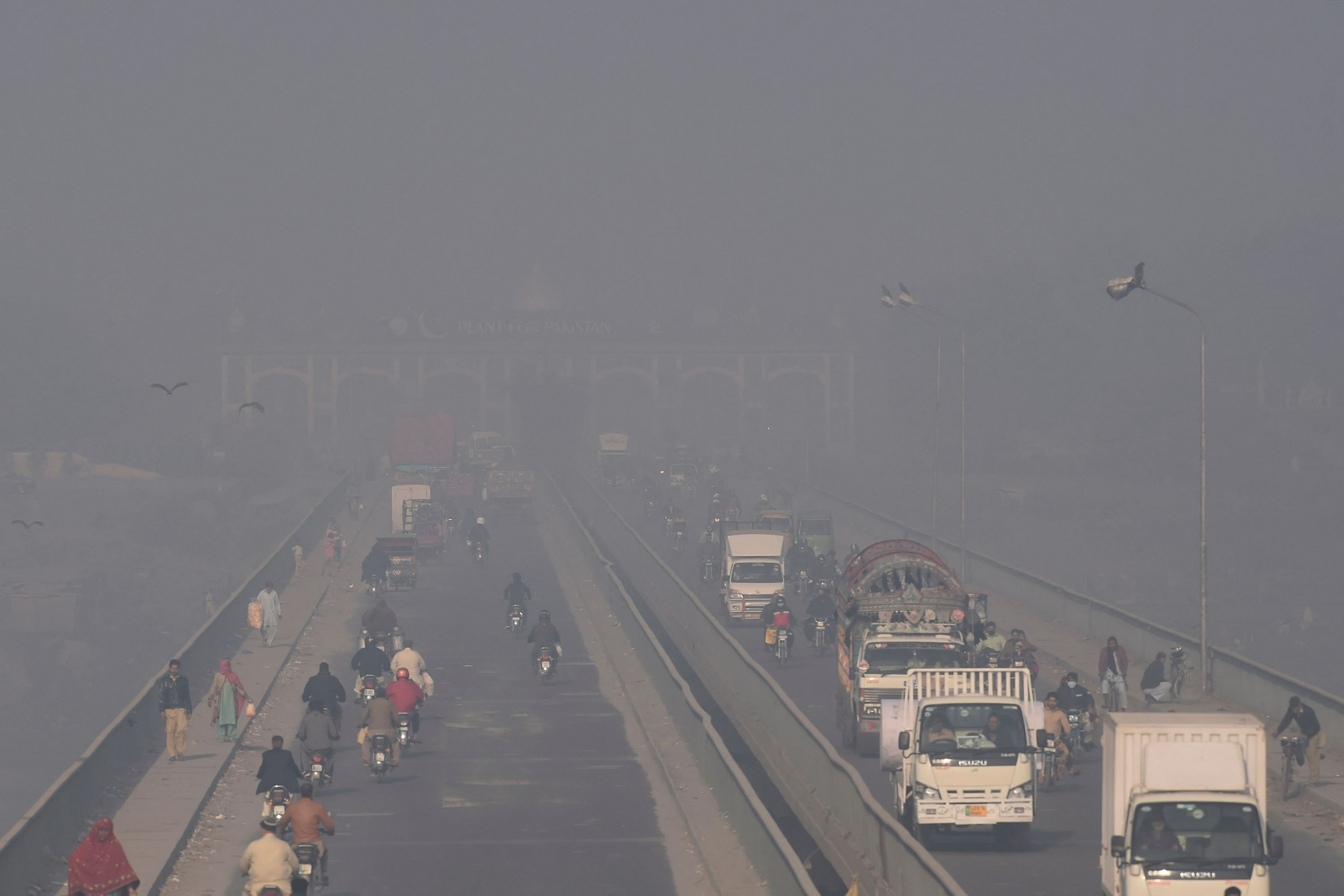巴基斯坦雾霾天