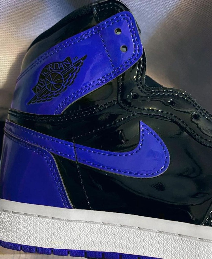 又一双出必入诞生全新漆皮皇家蓝aj1首次曝光
