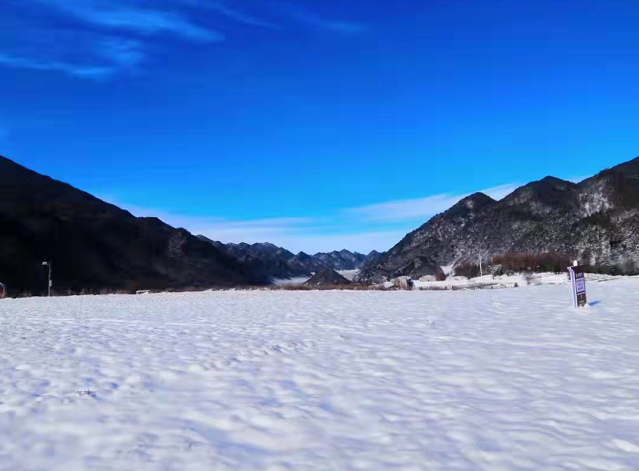 巫溪红池坝冬天的景象图片