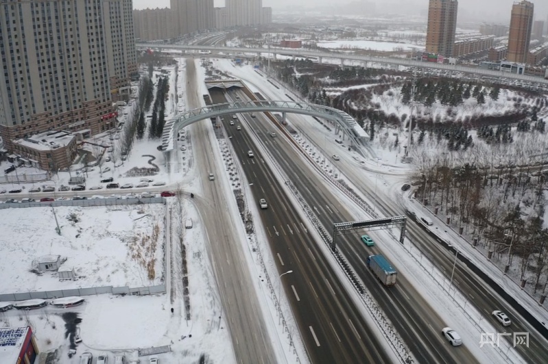 南四环路下穿临河街(央广网发 郭东隅摄)