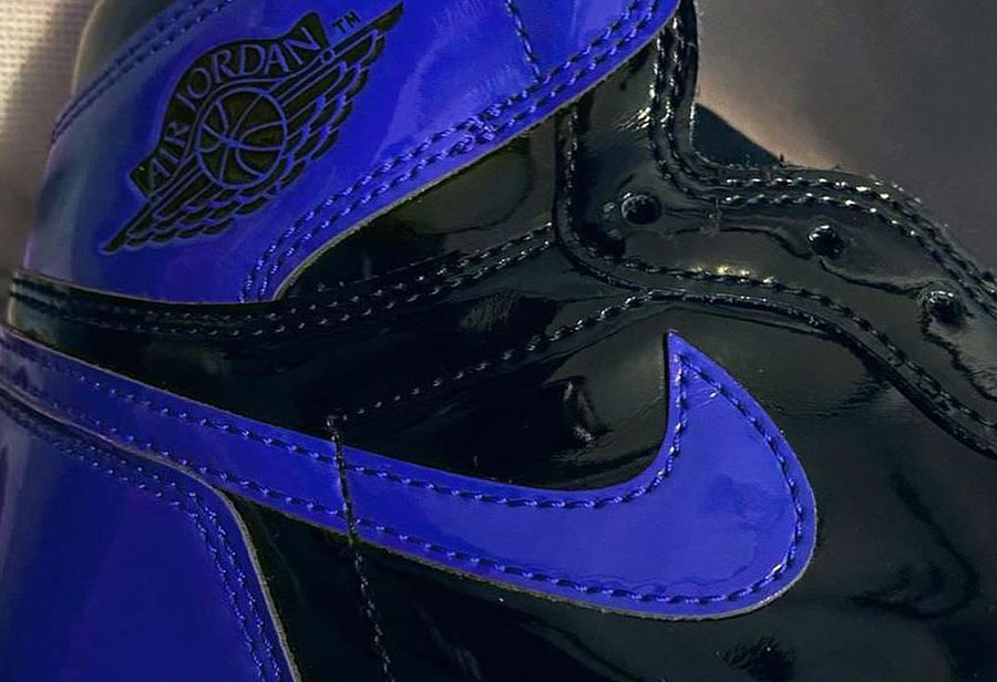 又一双出必入诞生全新漆皮皇家蓝aj1首次曝光
