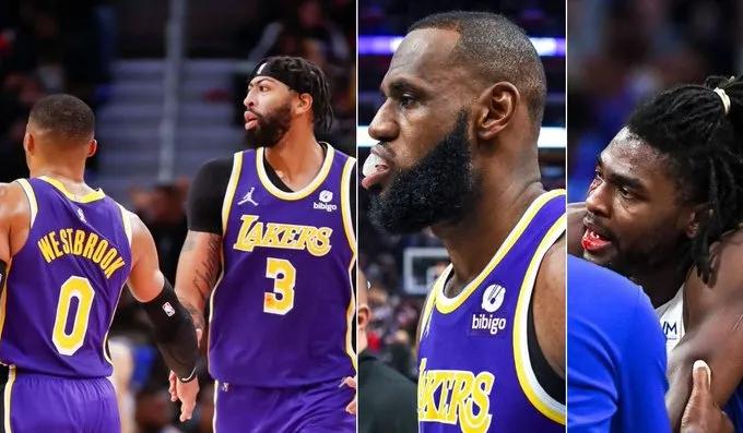 詹姆斯被误解？甩手误伤斯图尔特球迷网友们认定詹姆斯肘击休闲区蓝鸢梦想 - Www.slyday.coM